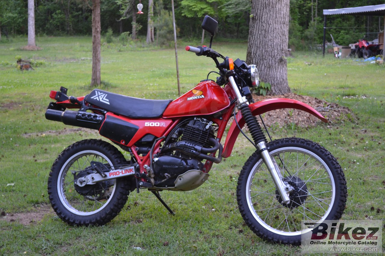 Big  xl 500 r picture and wallpaper from Bikez.com